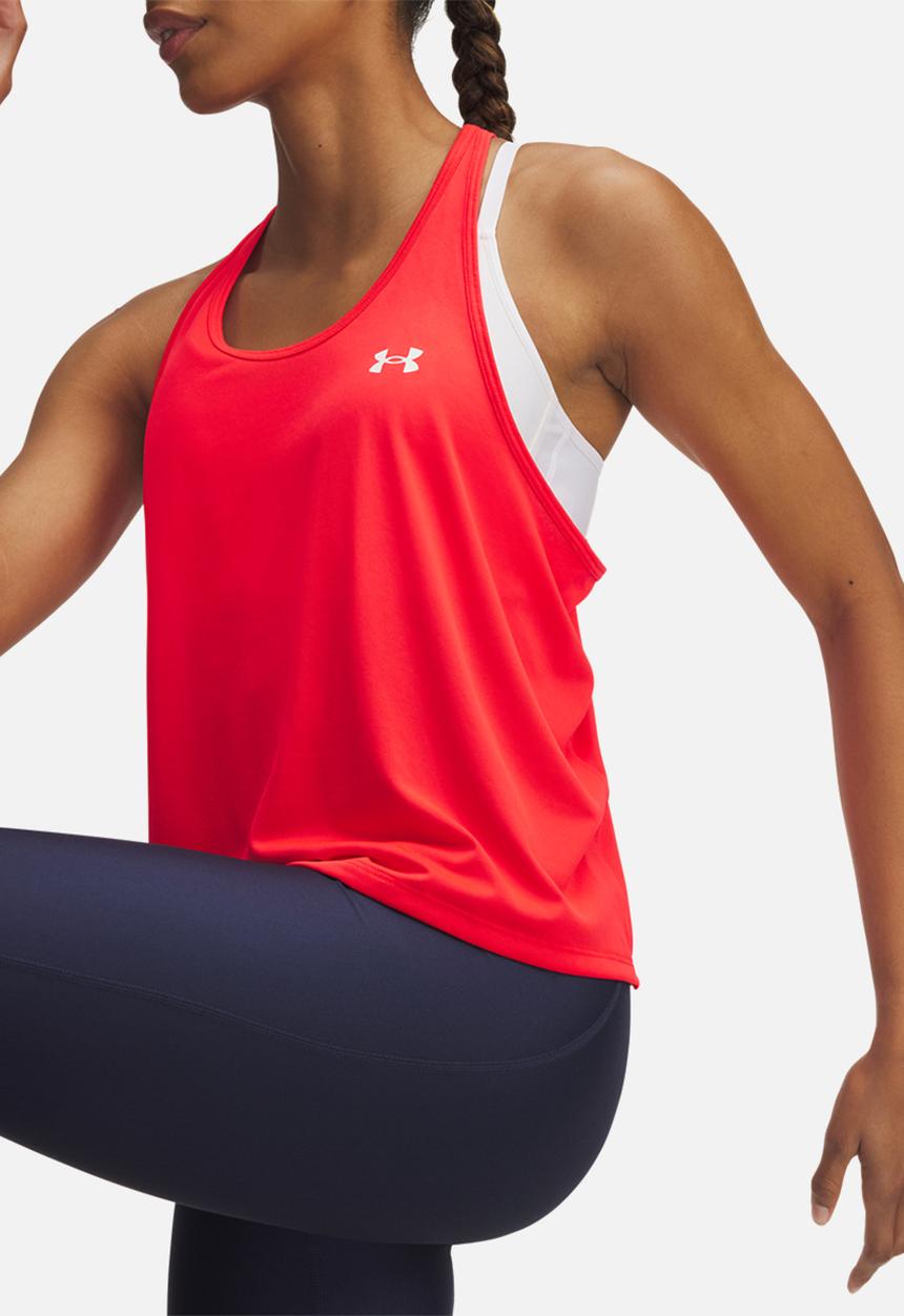 Under Armour - Tech Swing Tank - red