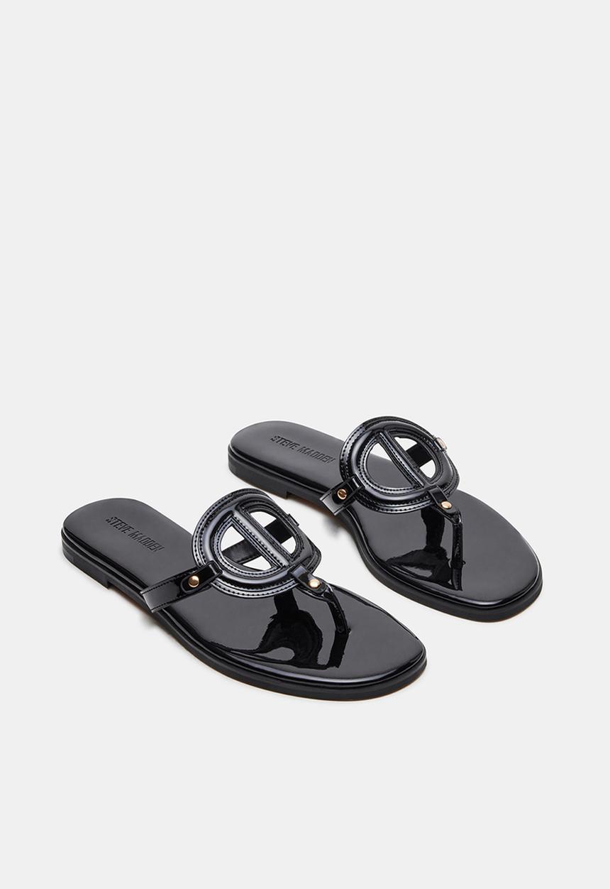 Steve Madden - Kade t-bar - black patent