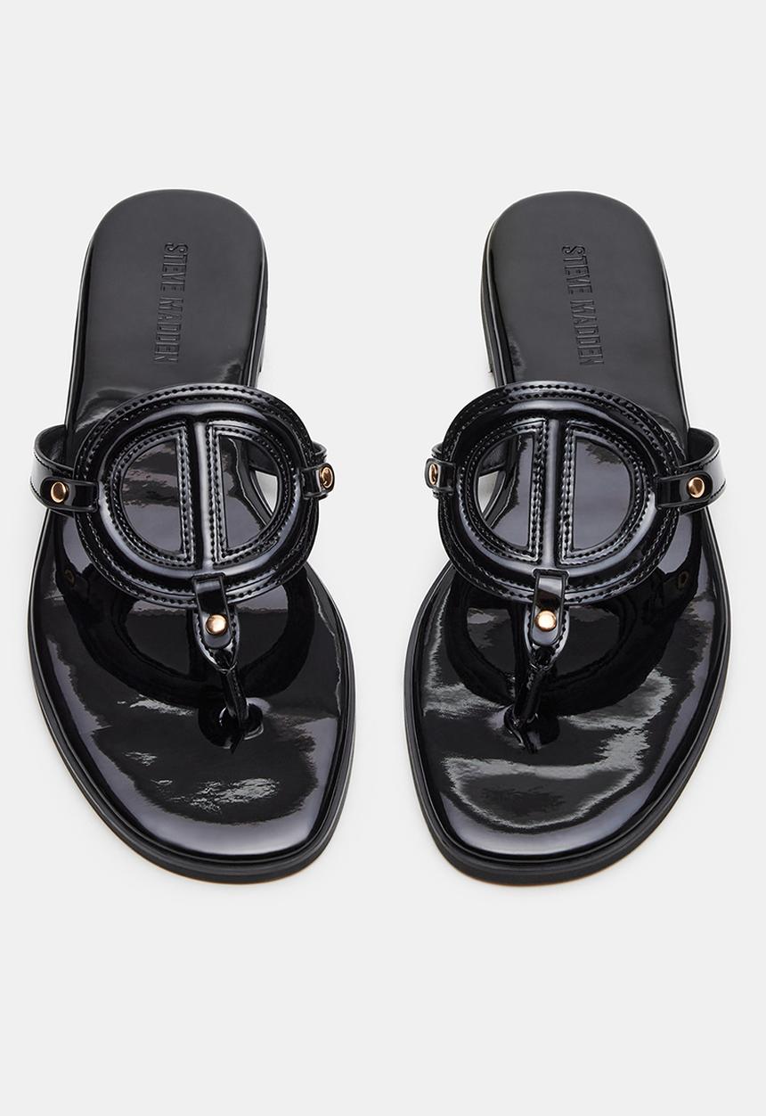 Steve Madden - Kade t-bar - black patent
