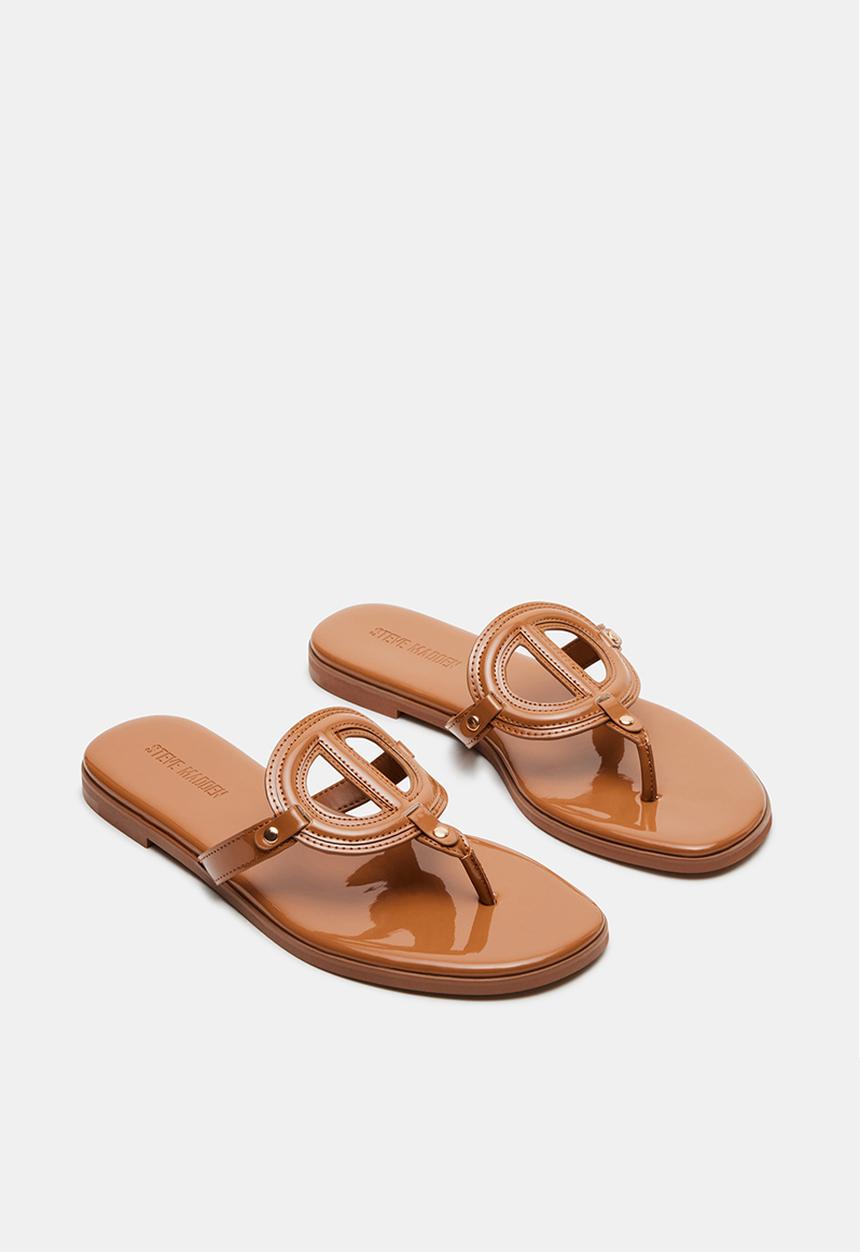 Steve Madden - Kade t-bar - tan patent