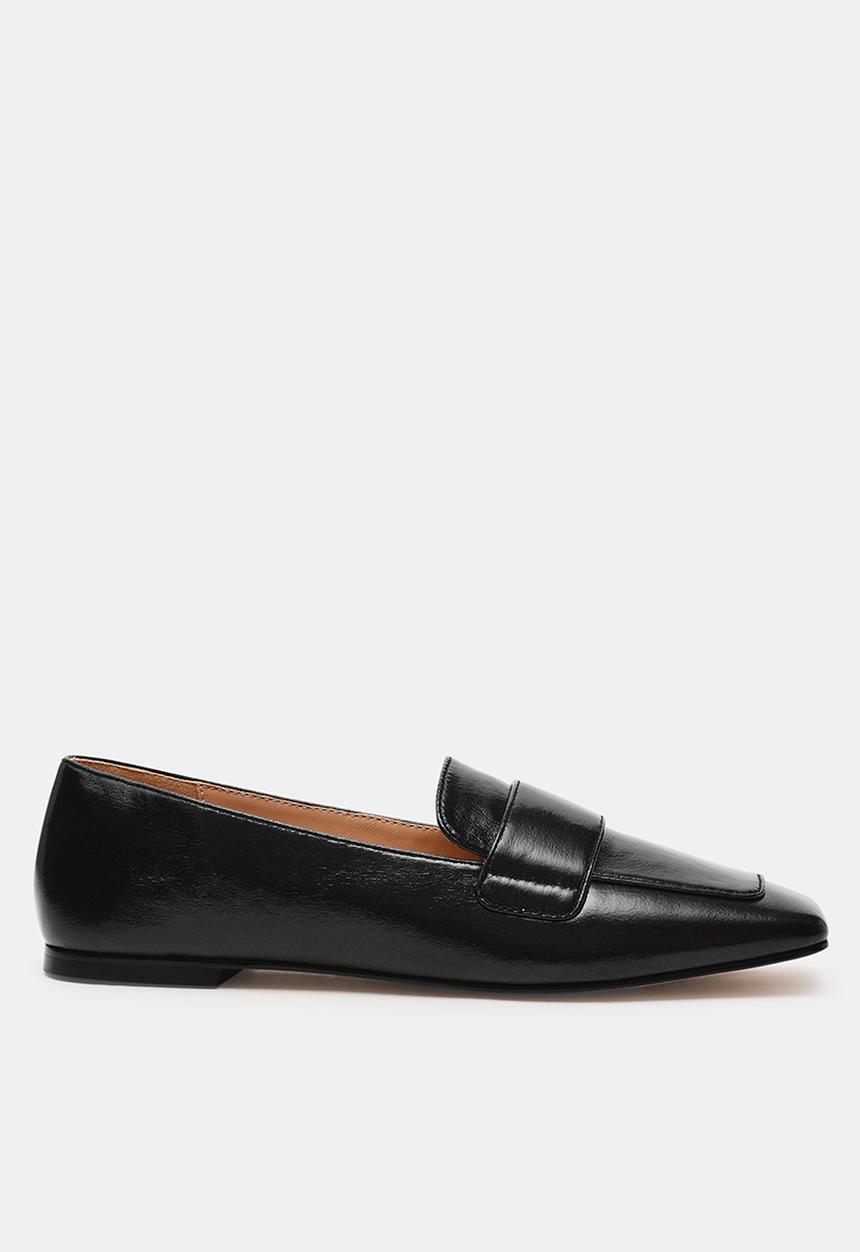 Steve Madden - Monarc loafer  - blk crinkle