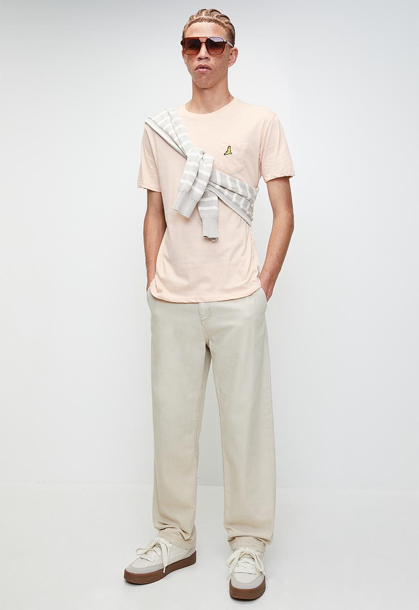 Brave Soul - 3 Pk Tee  - Sky Blue, Plaster & Summer Pink