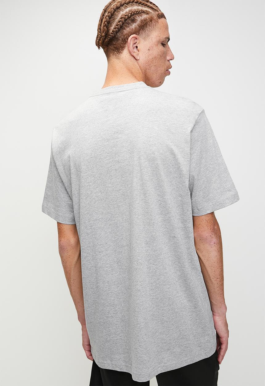 adidas Performance - Essential Holiday Tee -- Medium grey heather