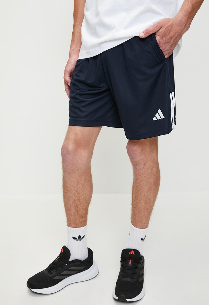 adidas Performance - Sereno AEROREADY Cut 3-Stripes Shorts - Legend ink/white