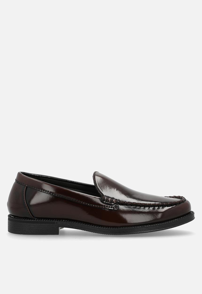 PC - Brushed Hi - shine loafer  - tan