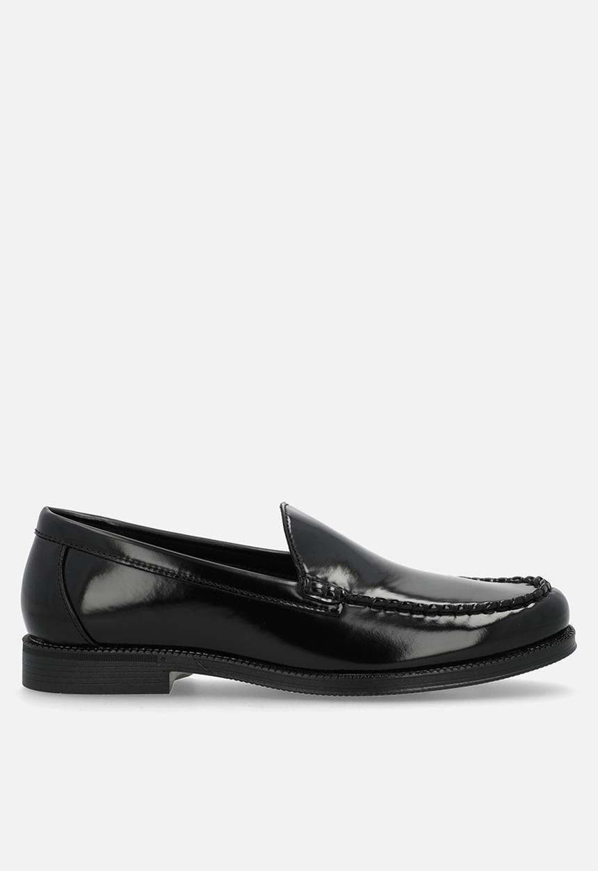 PC - Brushed Hi - shine loafer  - black
