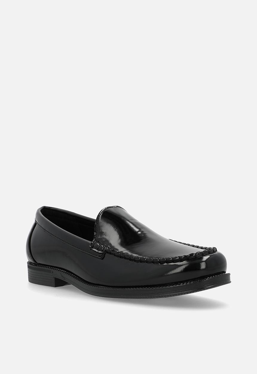 PC - Brushed Hi - shine loafer  - black