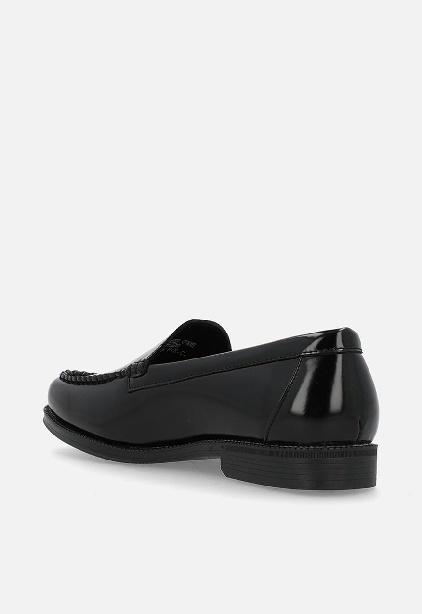 PC - Brushed Hi - shine loafer  - black