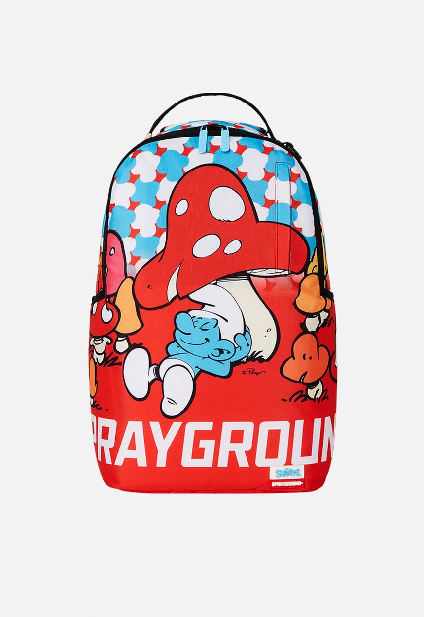 Sprayground - Smurf chilling sprayground dlxr backpack- red