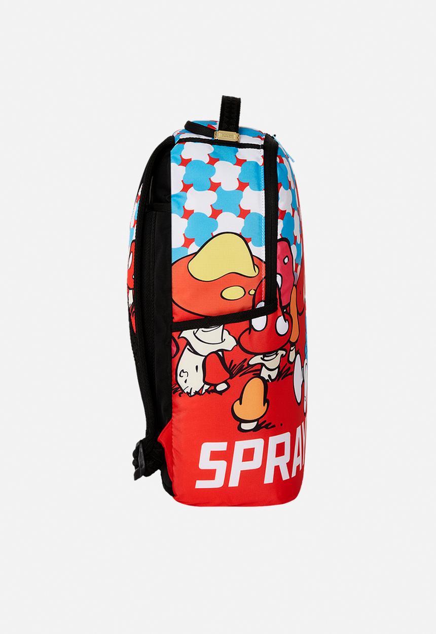 Sprayground - Smurf chilling sprayground dlxr backpack- red