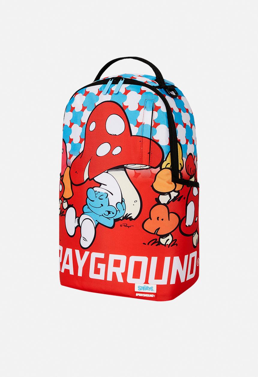 Sprayground - Smurf chilling sprayground dlxr backpack- red