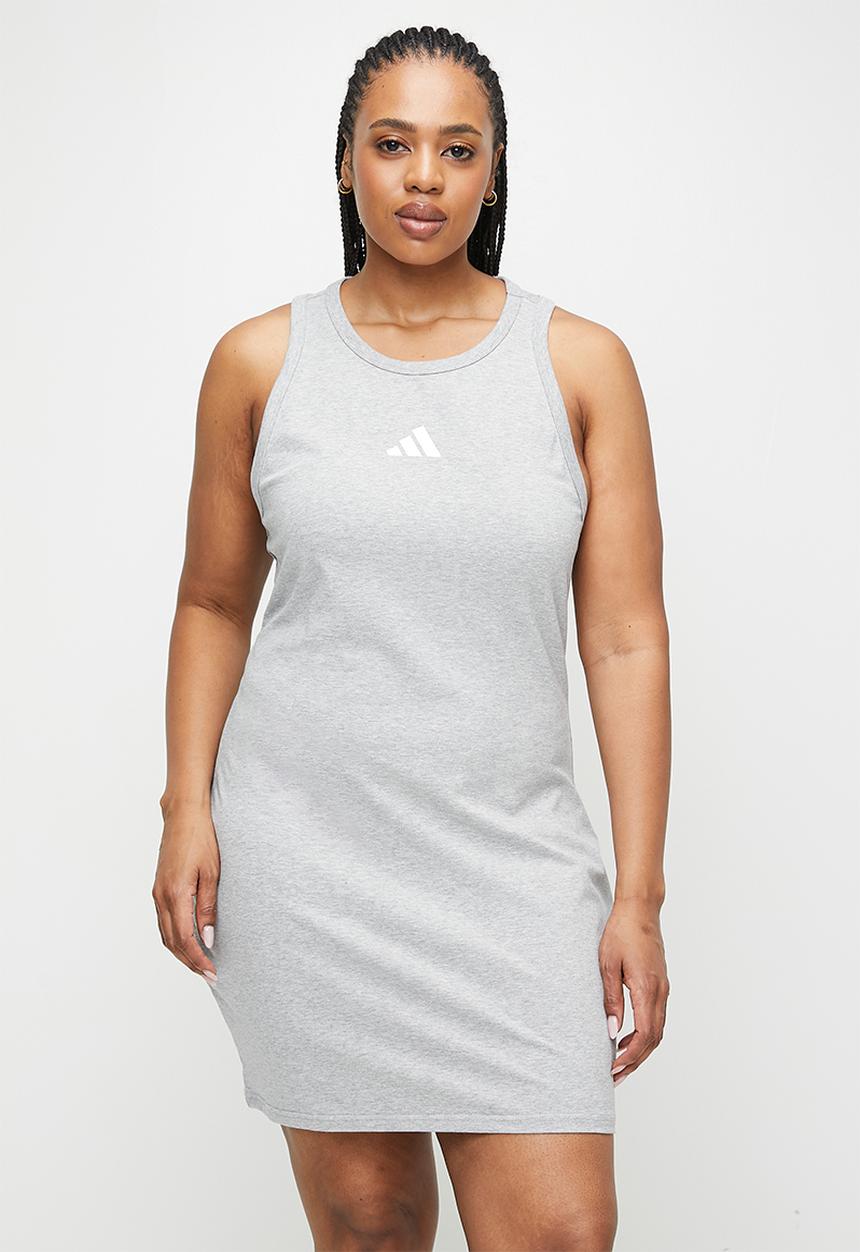Plus w fi sl dress - grey
