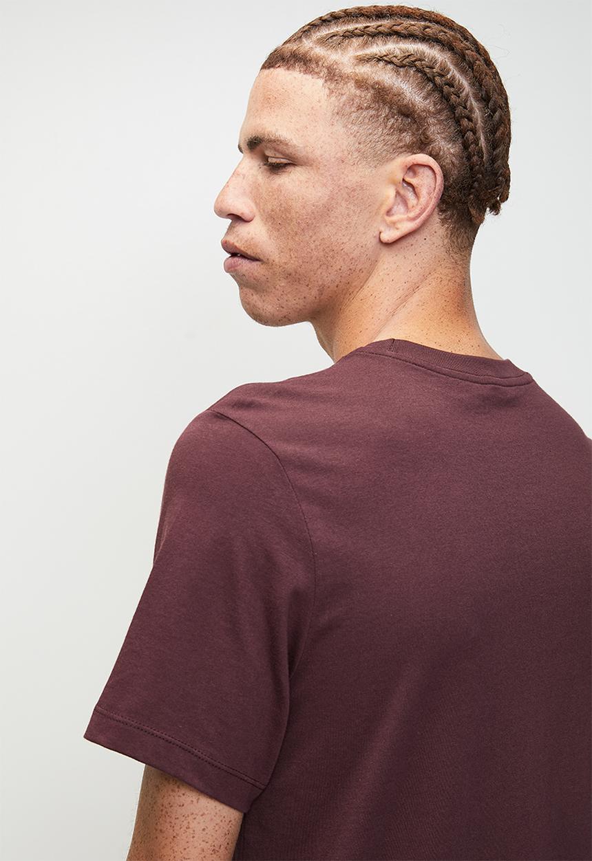 Nike - NSW Embroider Swoosh Tee - Maroon
