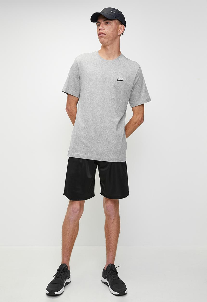 Nike - NSW Club Tee Tonal  - Grey/Black/Wht