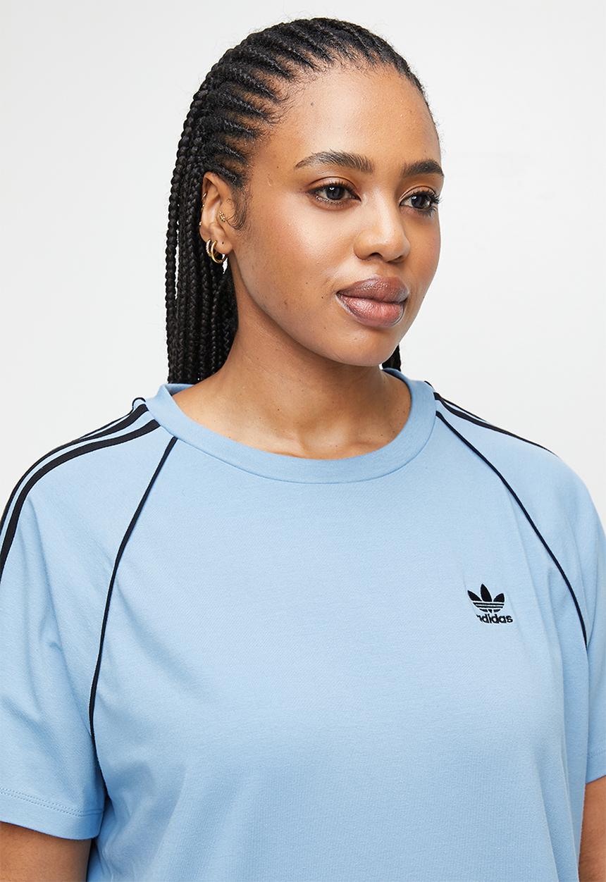 adidas Originals - Plus sst t dress - ash blue