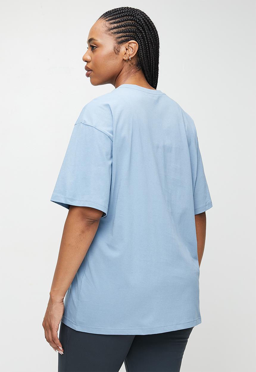 PUMA - Plus ESS Relaxed Tee W Cool Blue