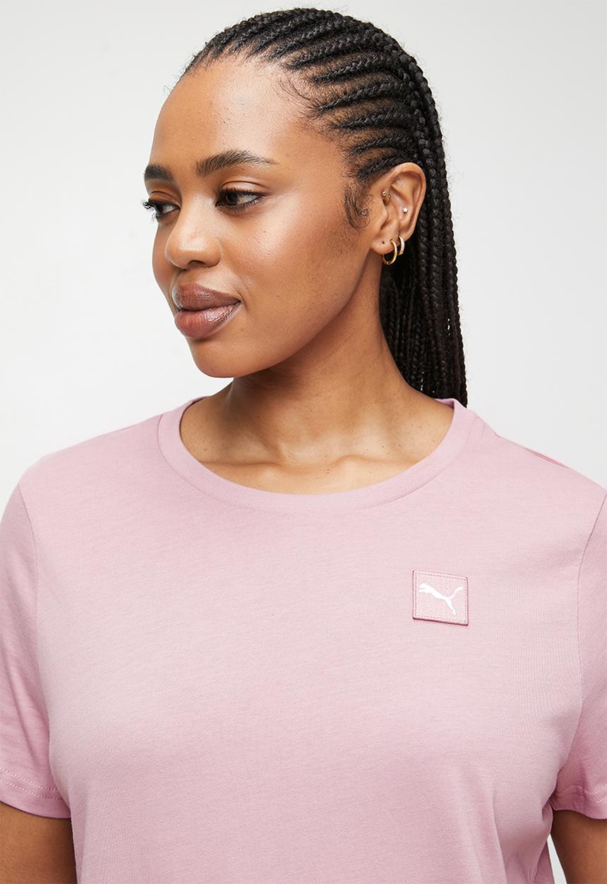 PUMA - Plus ESS ELEVATED Tee W Poised Pink