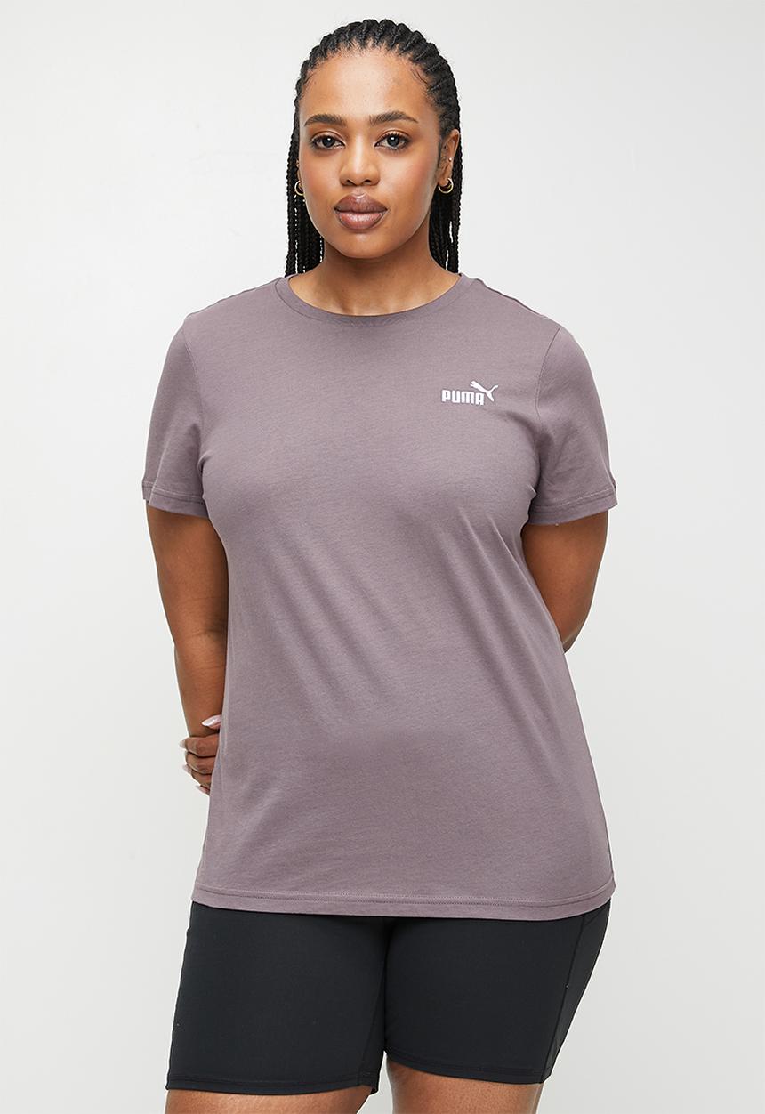 PUMA - Plus Ess Small No. 1 Logo Tee (S) - Raisin