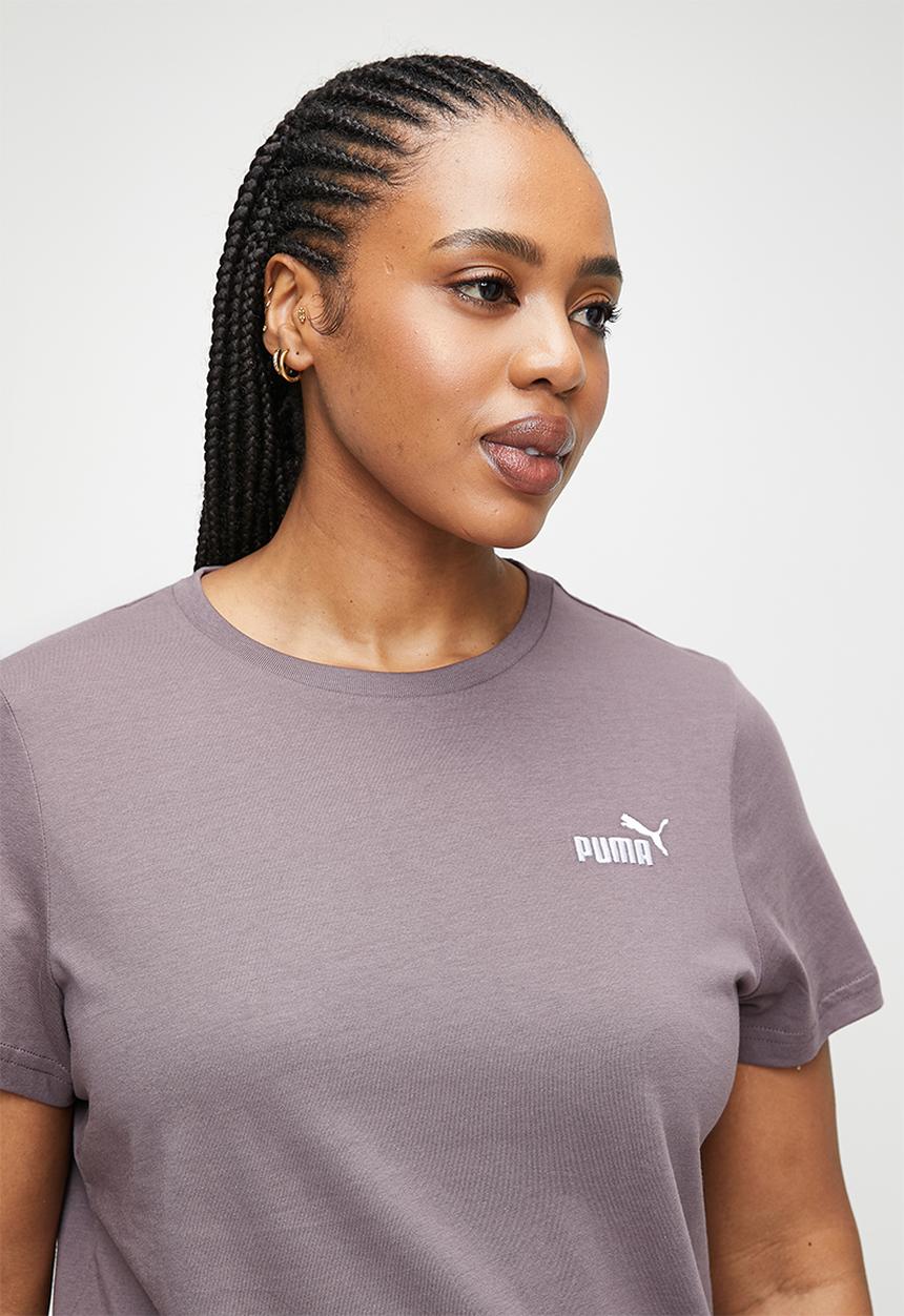 PUMA - Plus Ess Small No. 1 Logo Tee (S) - Raisin