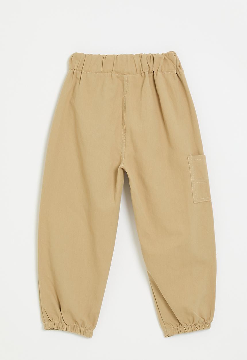 Pop Candy - Cargo pants with pocket variation - beige