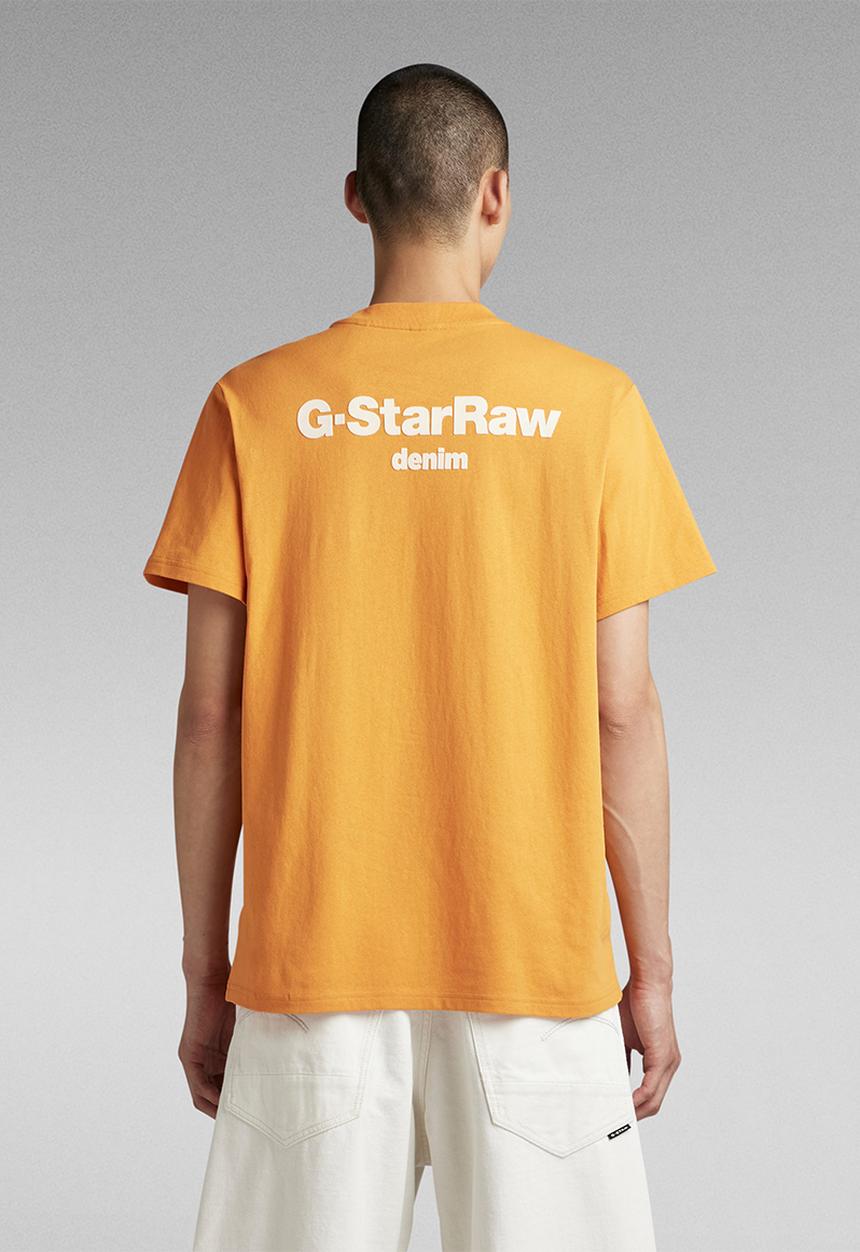 G-STAR - Photographer loose r t - yellow 