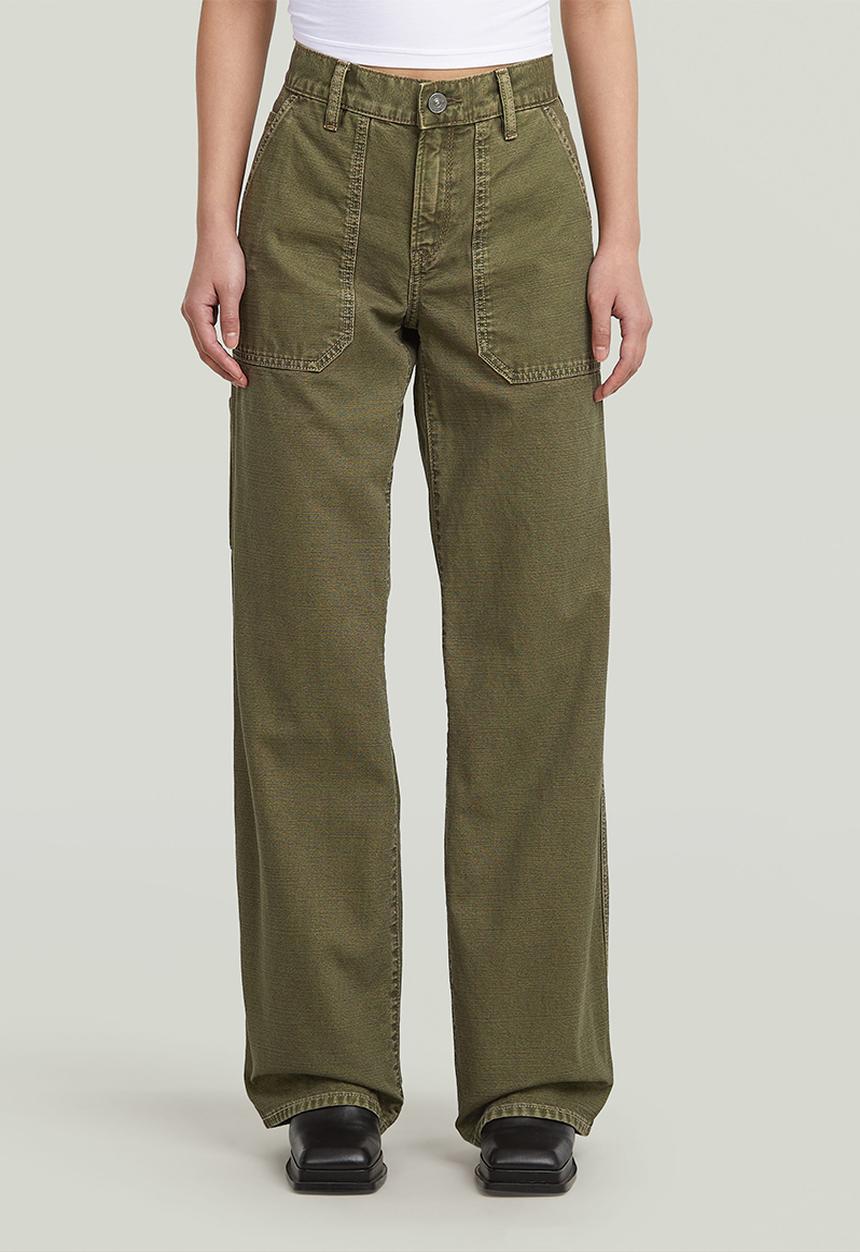 G-STAR - Judee Carpenter Loose Jeans Wmn - Khaki