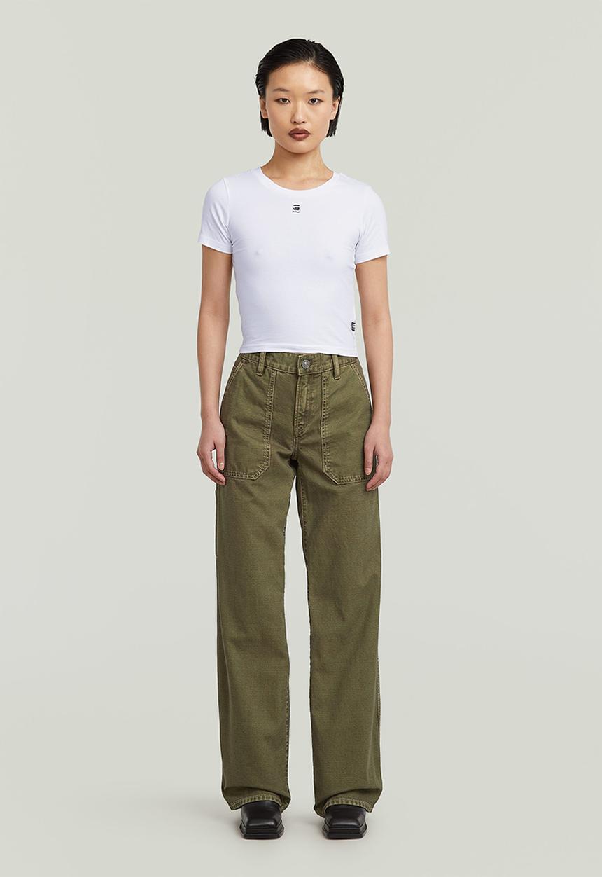 G-STAR - Judee Carpenter Loose Jeans Wmn - Khaki