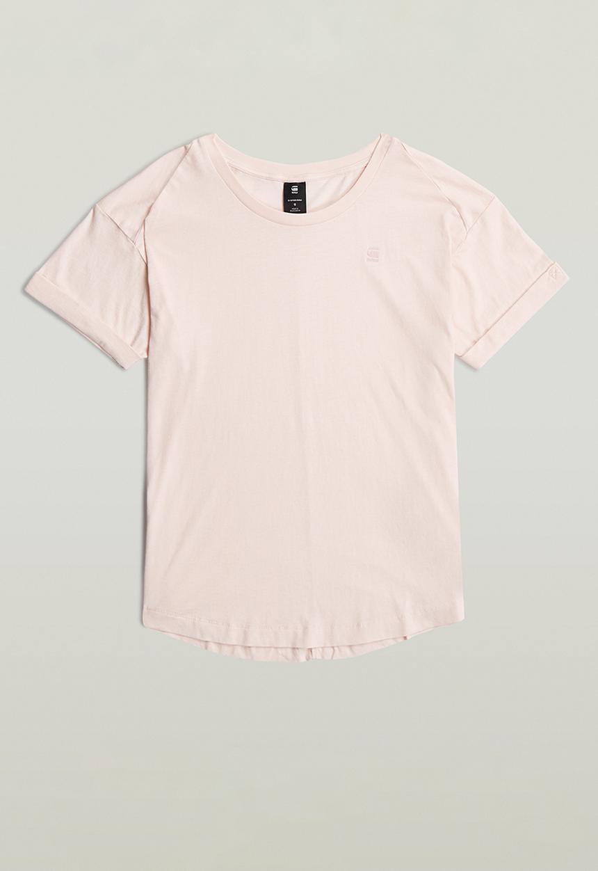 G-STAR - Rolled Up Sleeve Boyfriend Top Wmn - Pink