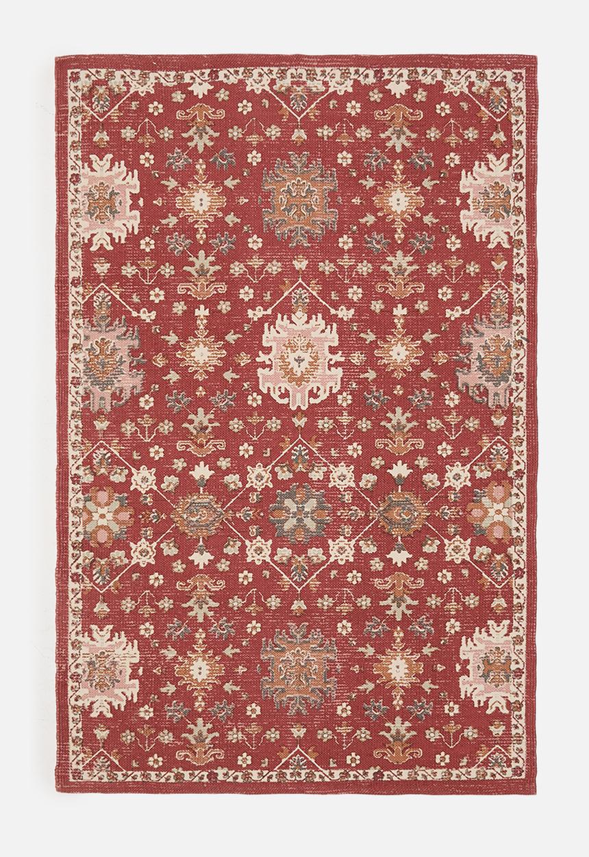 Sixth Floor - Spring Floral Cotton Rug - Multi