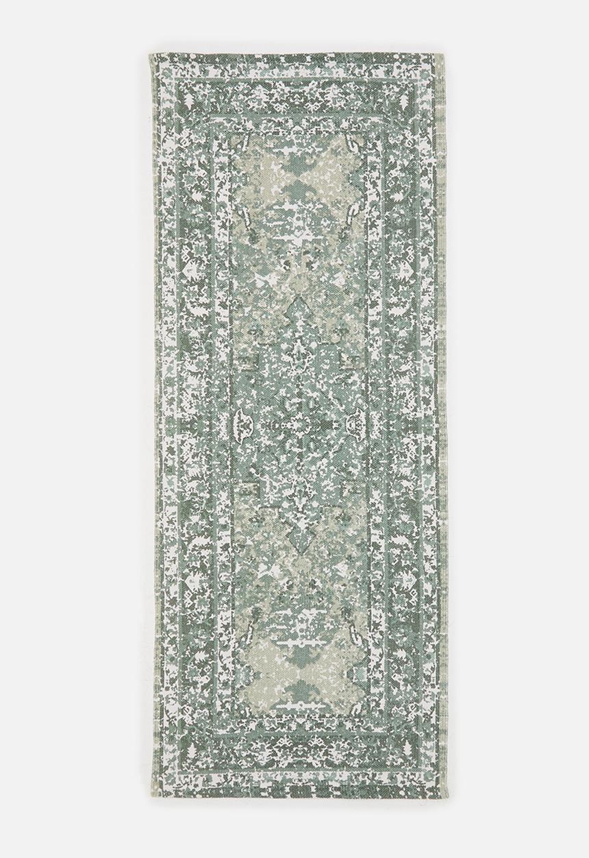 Sixth Floor - Antique Printed Runner Sage