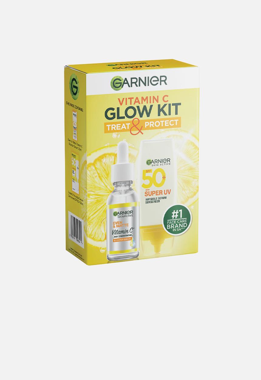 Garnier - Vitamin C Glow Kit: Booster Serum 30ml and SuperUV Serum