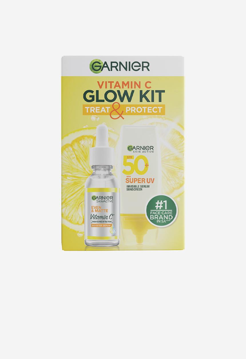 Garnier - Vitamin C Glow Kit: Booster Serum 30ml and SuperUV Serum