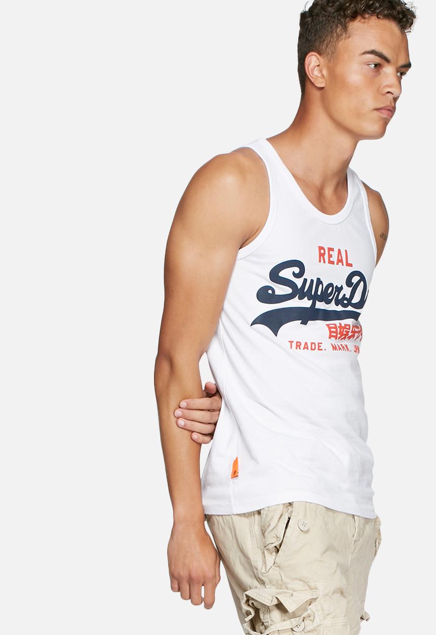 Superdry. - Vintage logo duo vest
