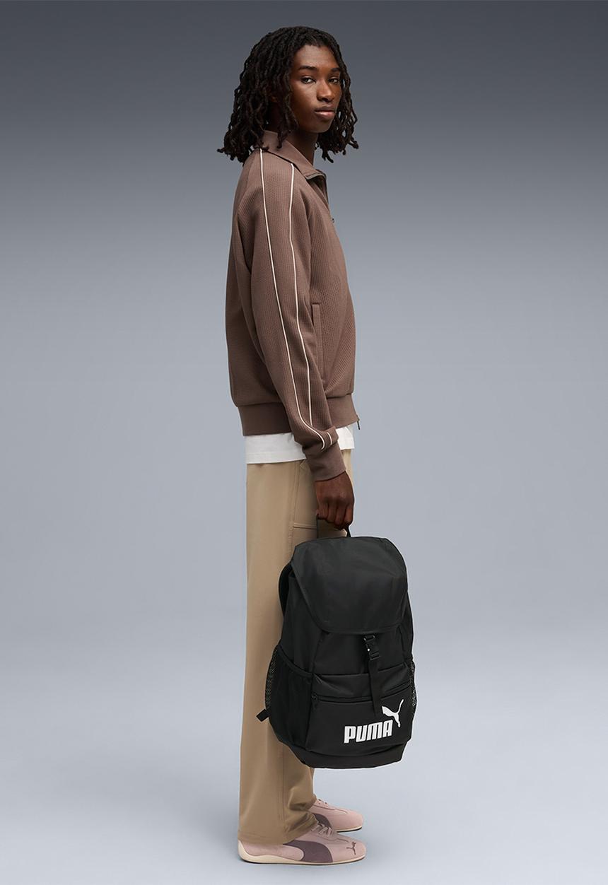 PUMA - Puma Phase Hooded Backpack - Puma Black