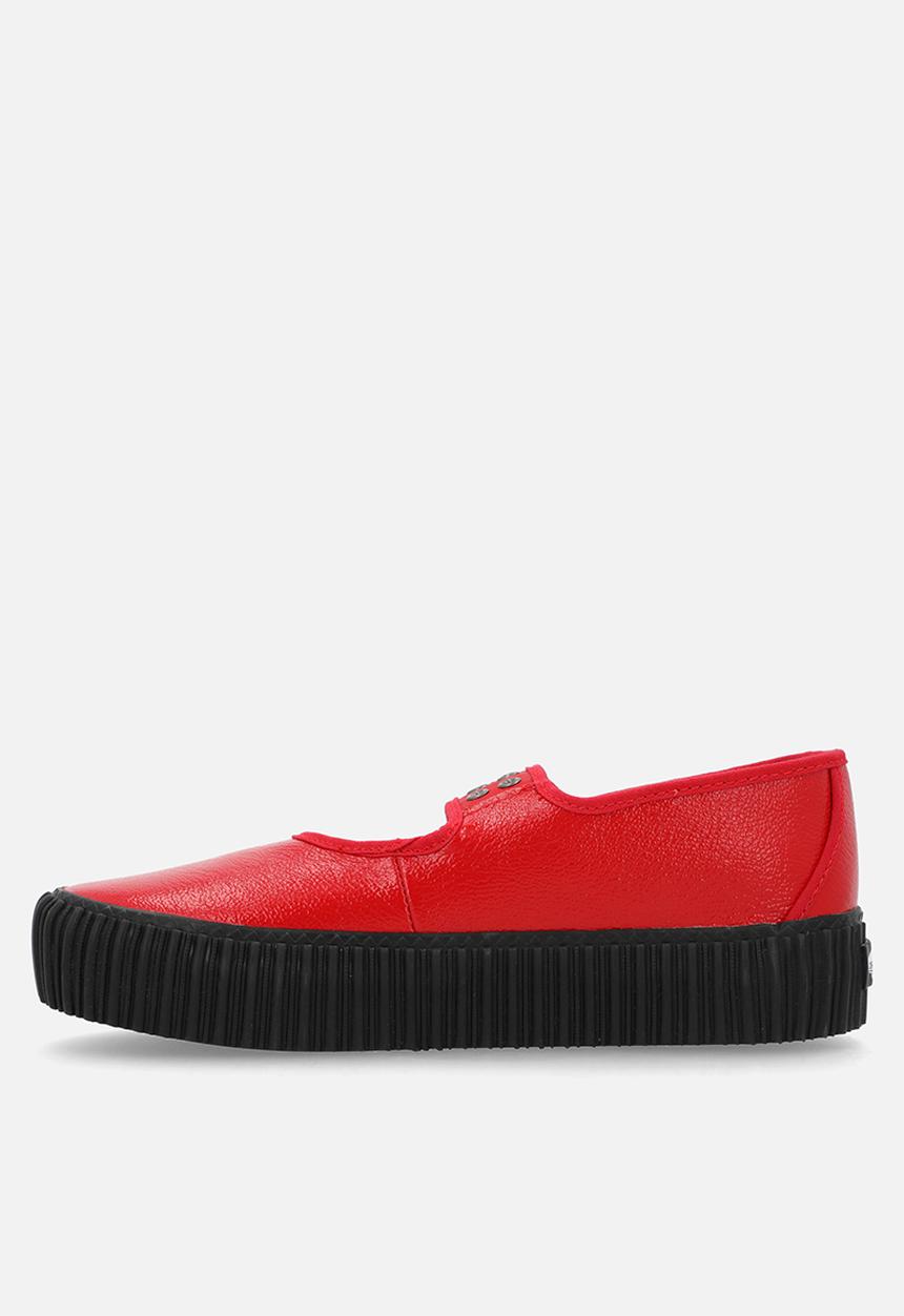 Vans - Red - IZQ - Patent Racing Red