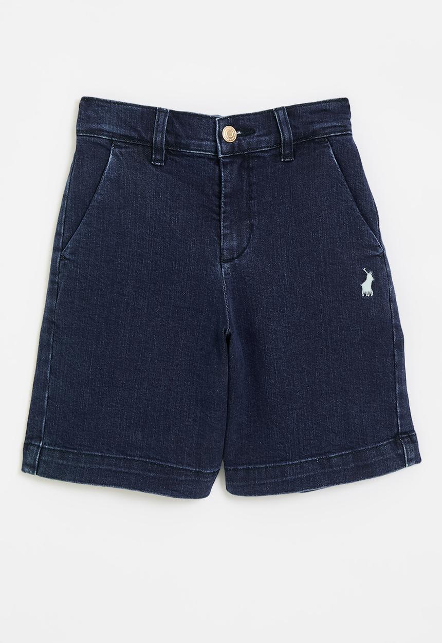 POLO - Girls britney denim short - dark wash