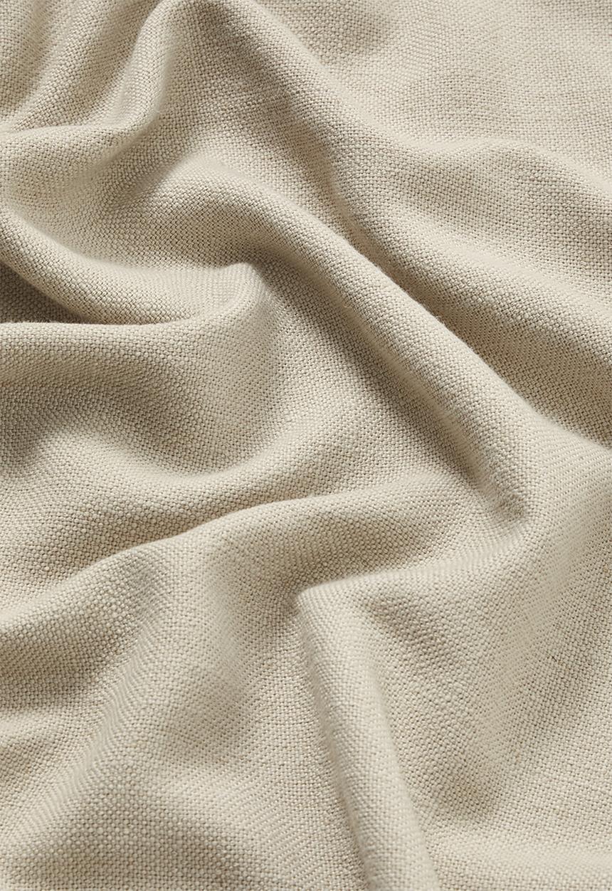 Sixth Floor - Linen Blend Luxe Eyelet Curtain - Taupe