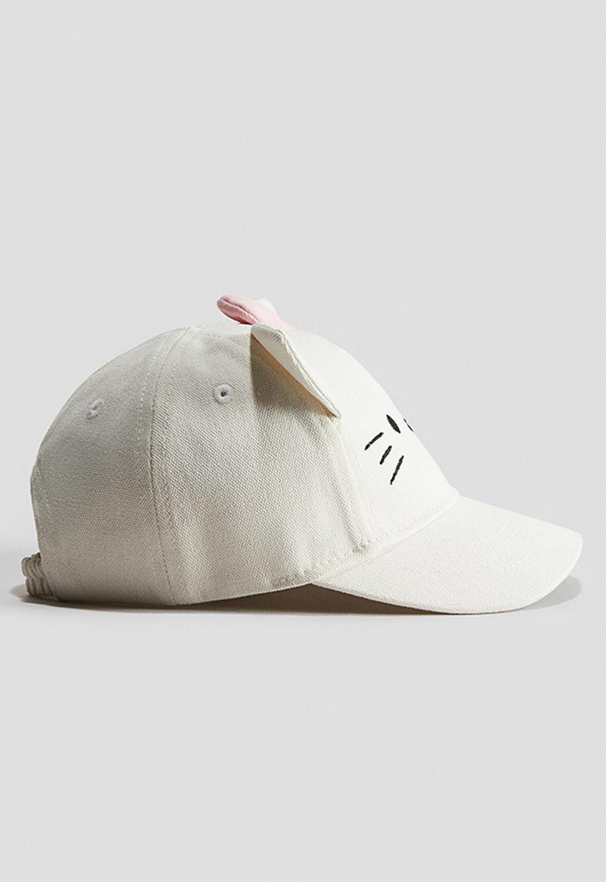 H&M - Cotton cap - cream/hello kitty 