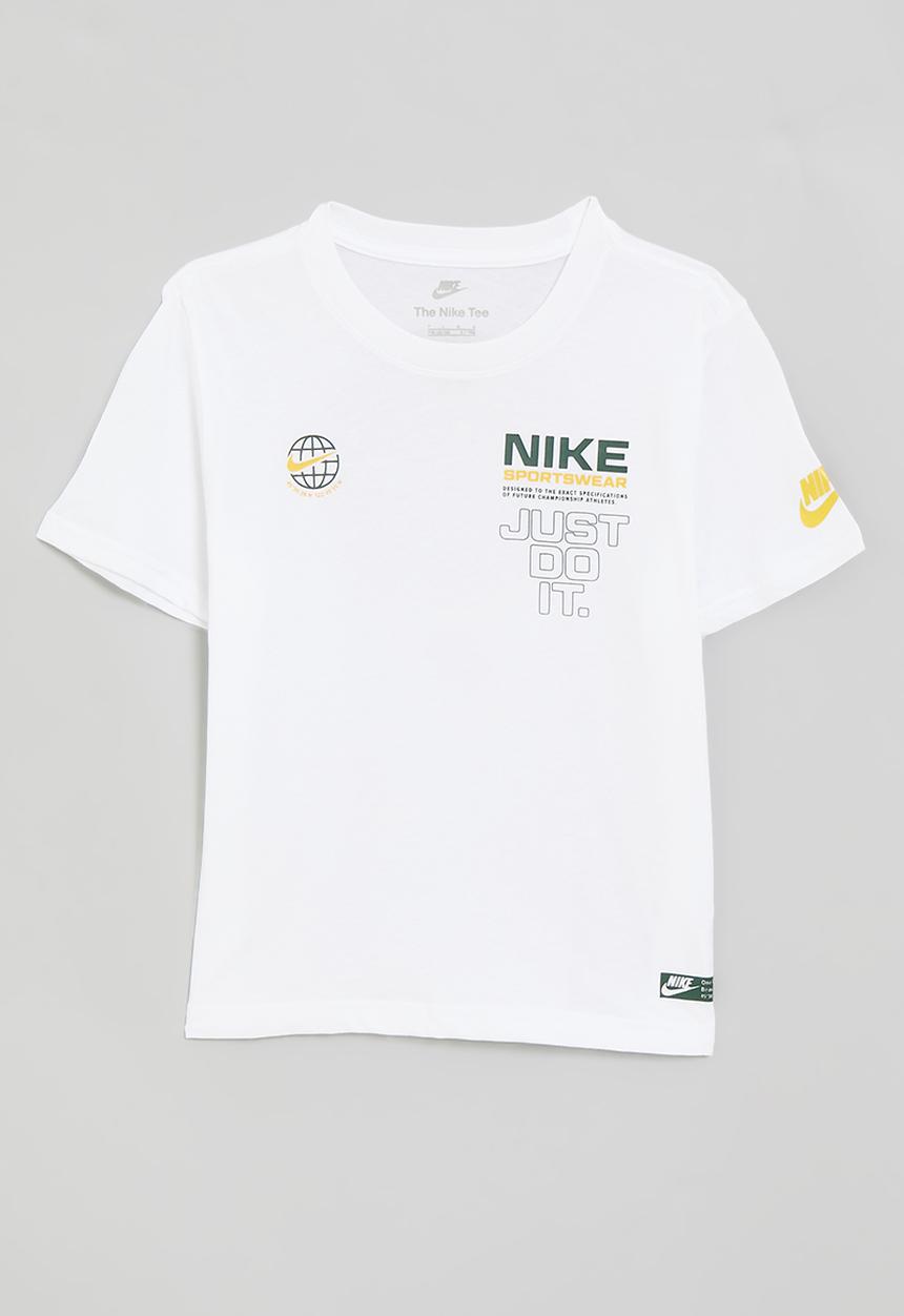 Nike - Nike sportswear globe tee - white