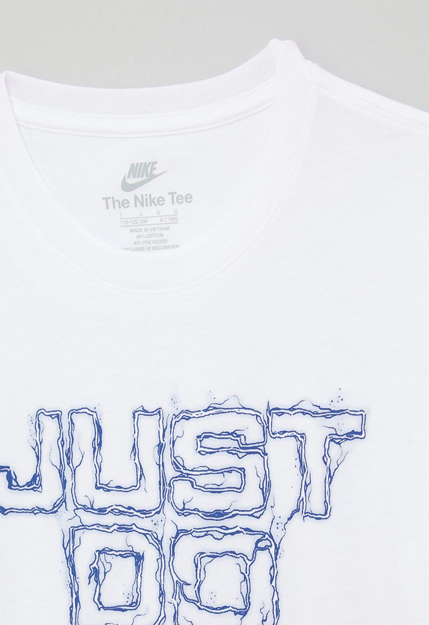 Nike - Nike lightning just do it tee - white