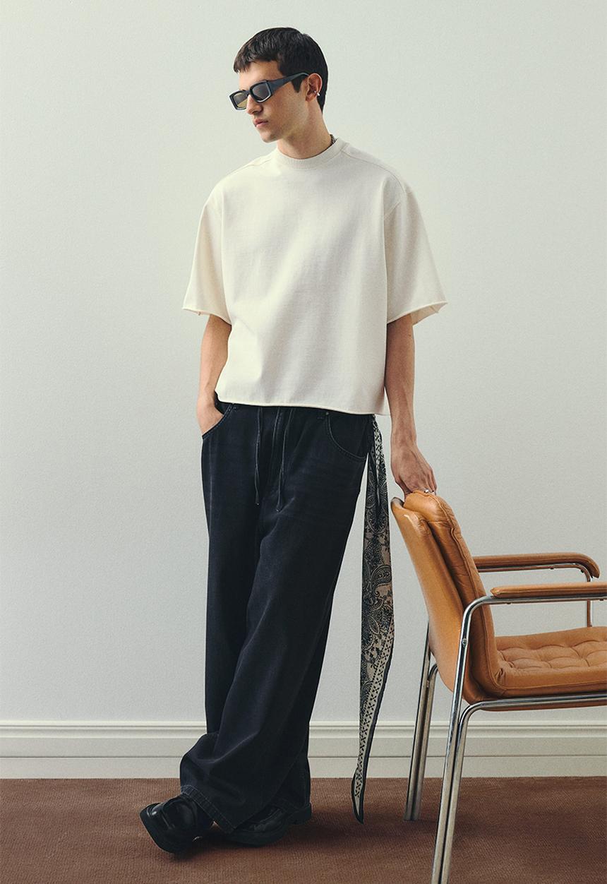 H&M - Oversized fit T-shirt - white