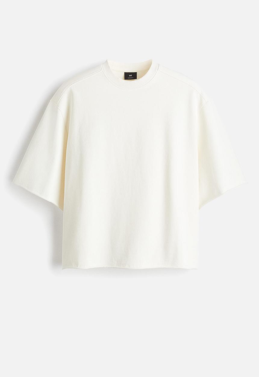 H&M - Oversized fit T-shirt - white