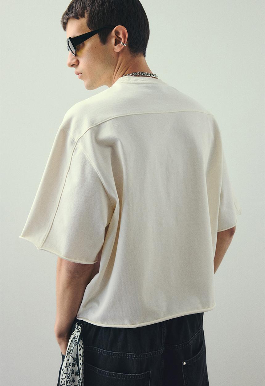 H&M - Oversized fit T-shirt - white