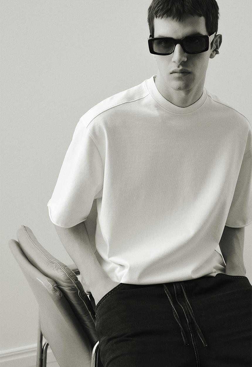 H&M - Oversized fit T-shirt - white