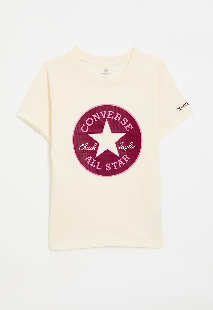 Converse - Cnvg Dissected Ctp Classic T-Shirt - Egret