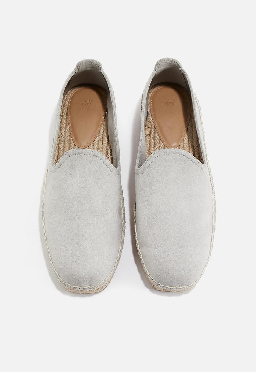 H&M - Canvas espadrilles - light grey