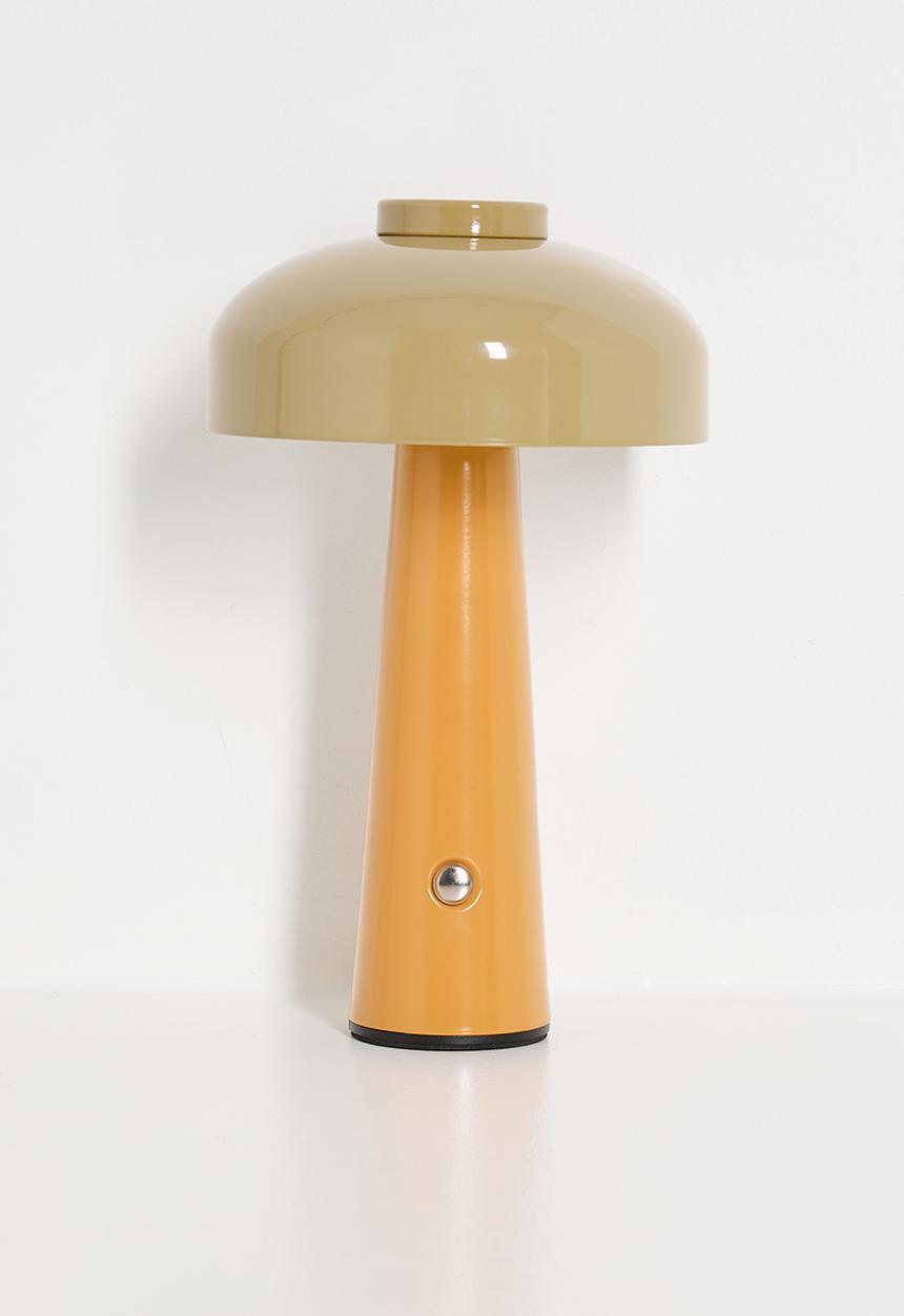 Arc + hue - Poppy Rechargeable LED Lamp - Mustard