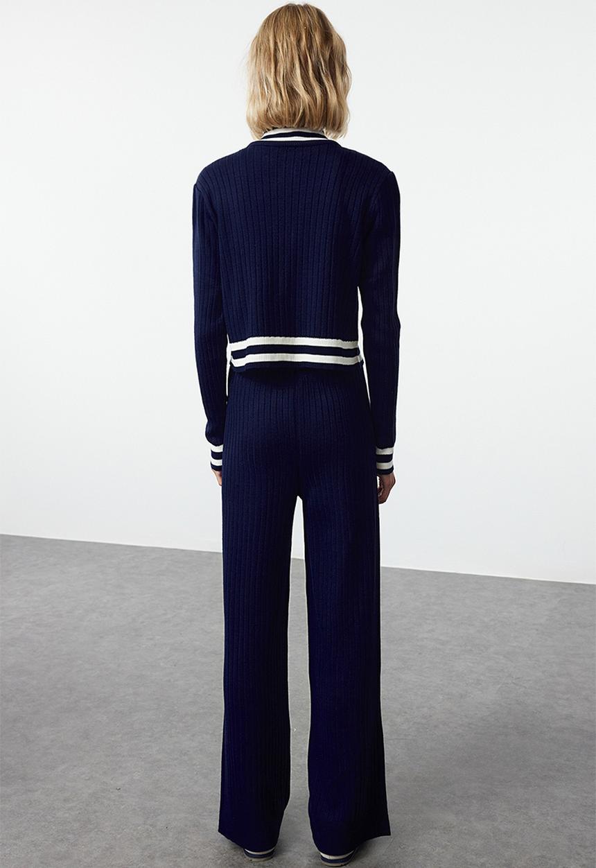 Trendyol - Knitwear Lower-Upper Set - Dark Navy Blue