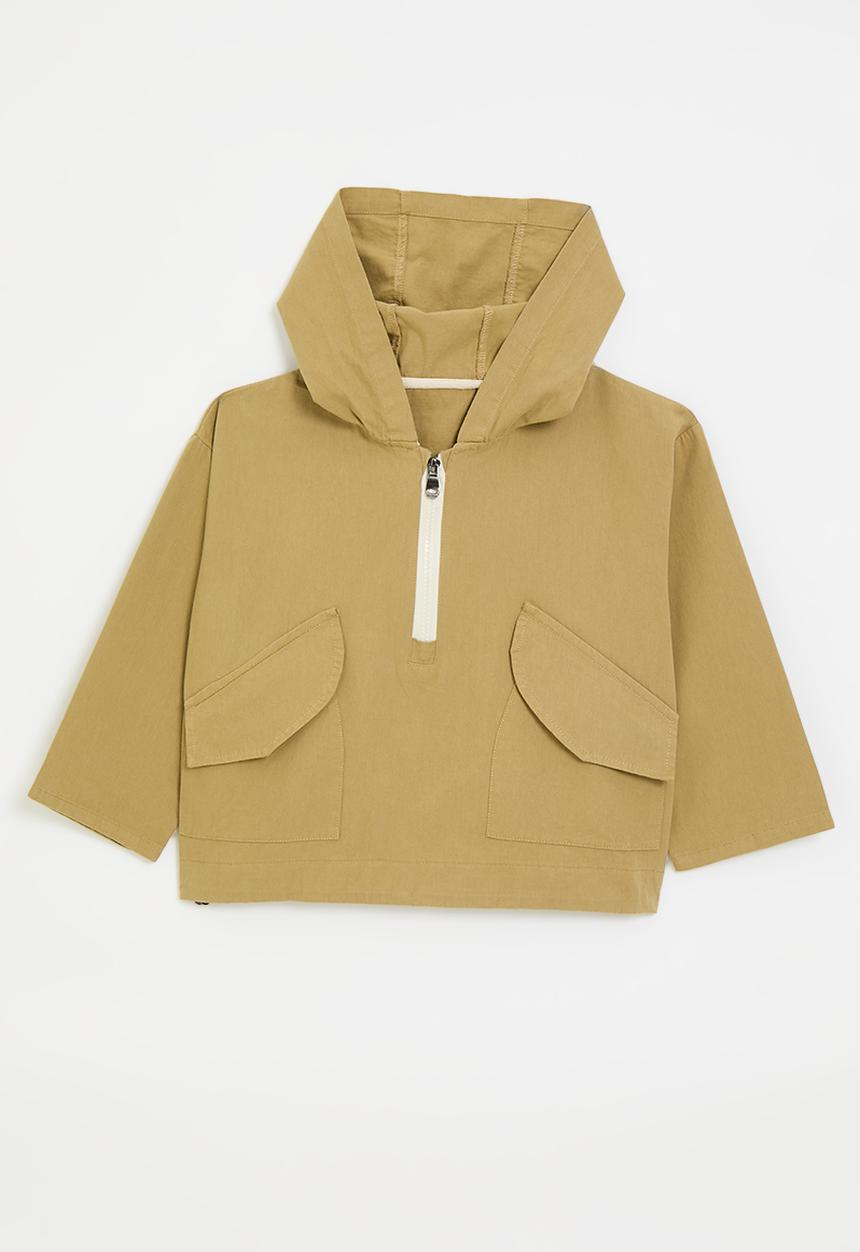 Pop Candy - Hooded jacket - tan