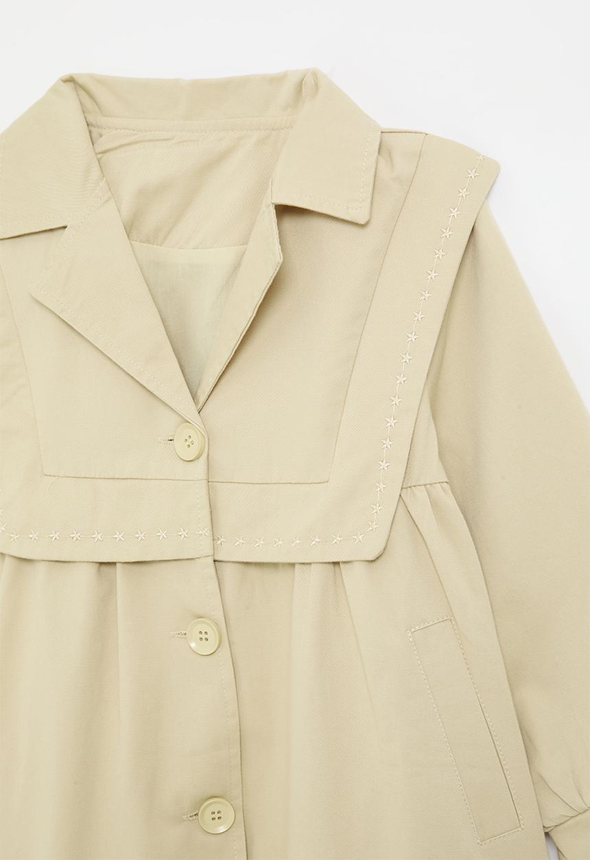 Pop Candy - Trench coat - beige